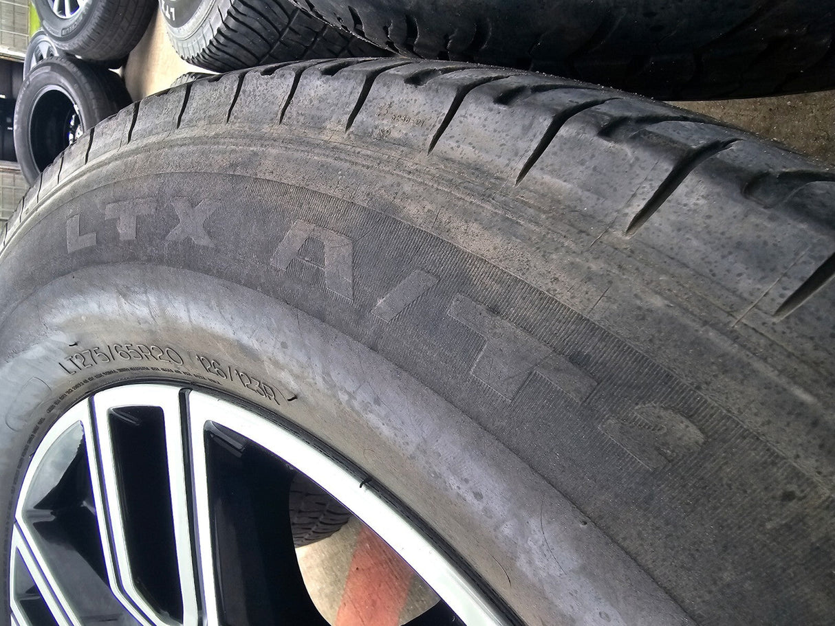 20" GMC Sierra AT4 2500 3500 OEM wheels rims 5950 Silverado MICHELIN Texas Truck Tire