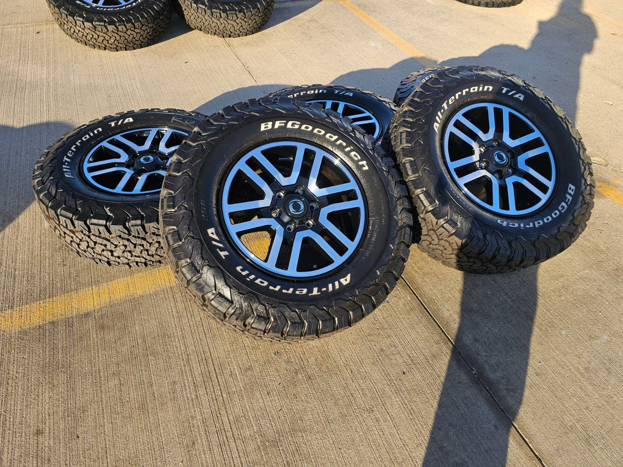 17" INEOS Grenadier OEM black wheels rims 8775 tires 2023 2024 2025 2026 NEW BFG Texas Truck Tire
