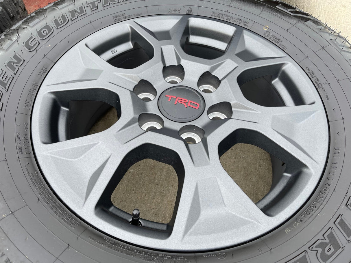18" Toyota Tacoma Tundra Sequoia Land Cruiser TRD OEM 10544 wheels rims 2026 NEW Texas Truck Tire