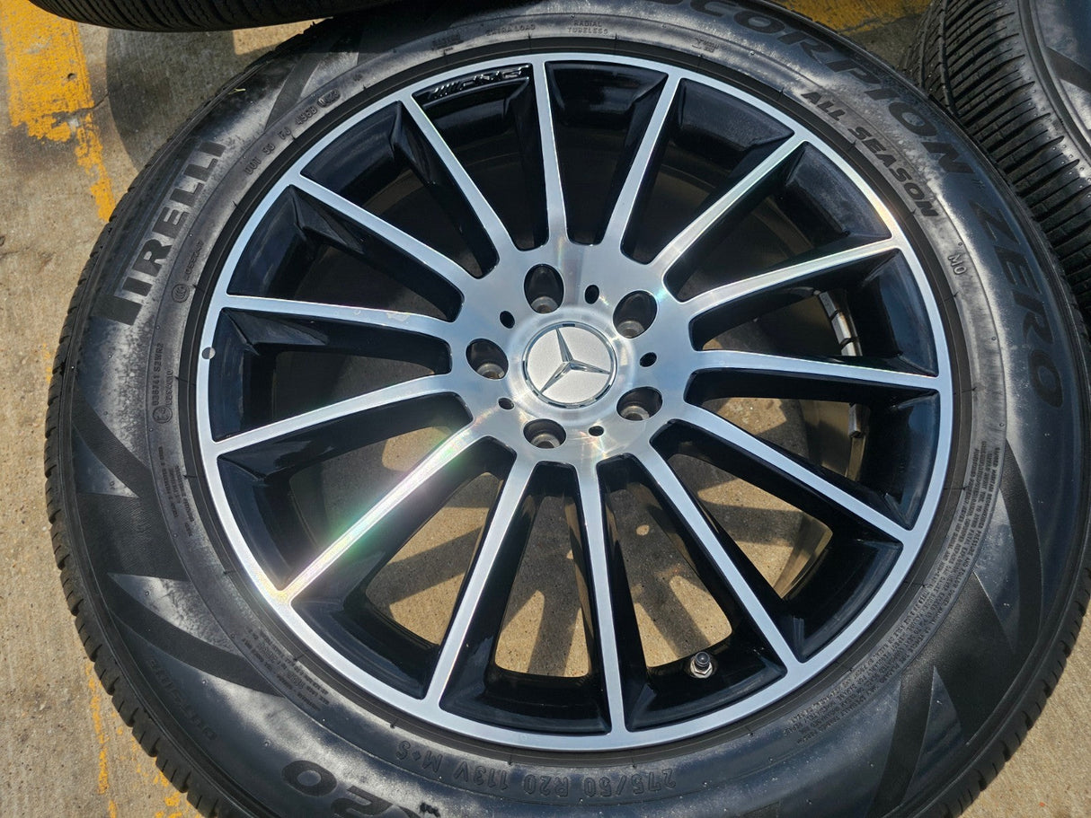 20" Mercedes G Wagon G63 AMG OEM 85715 wheels rims 2020 2021 2022 2023 2024 2025 Texas Truck Tire