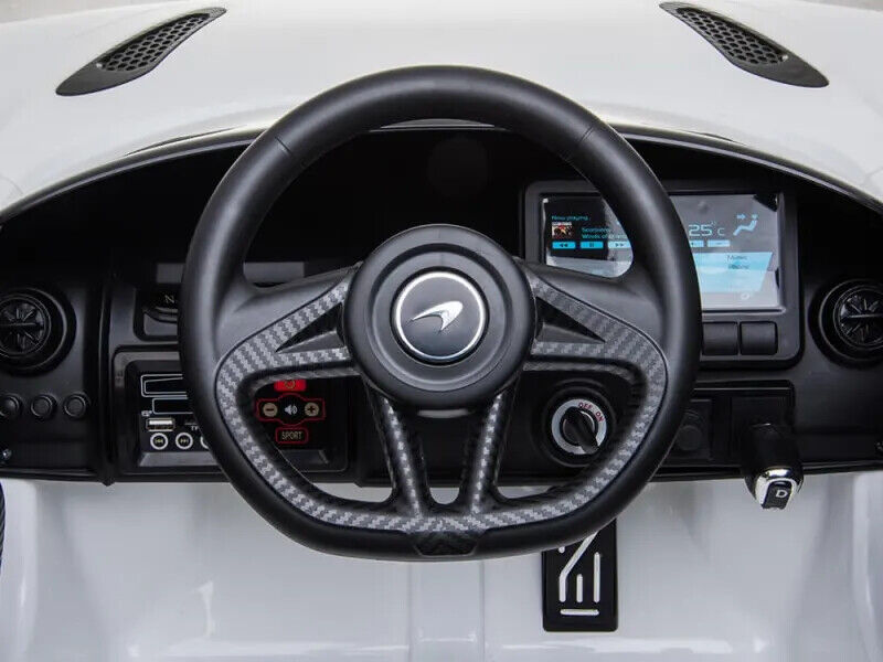 McLaren 720S 12V Children's Electric Ride-On Vehicle with Remote Control and MP3 Compatibility