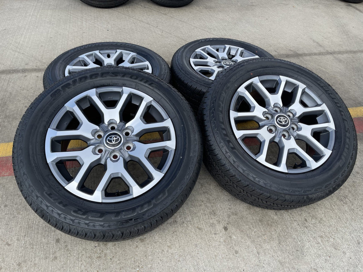 20" Toyota Tundra TSS TRD OEM wheels rims 95359 75277 Sequoia 2024 2025 2026 NEW Texas Truck Tire
