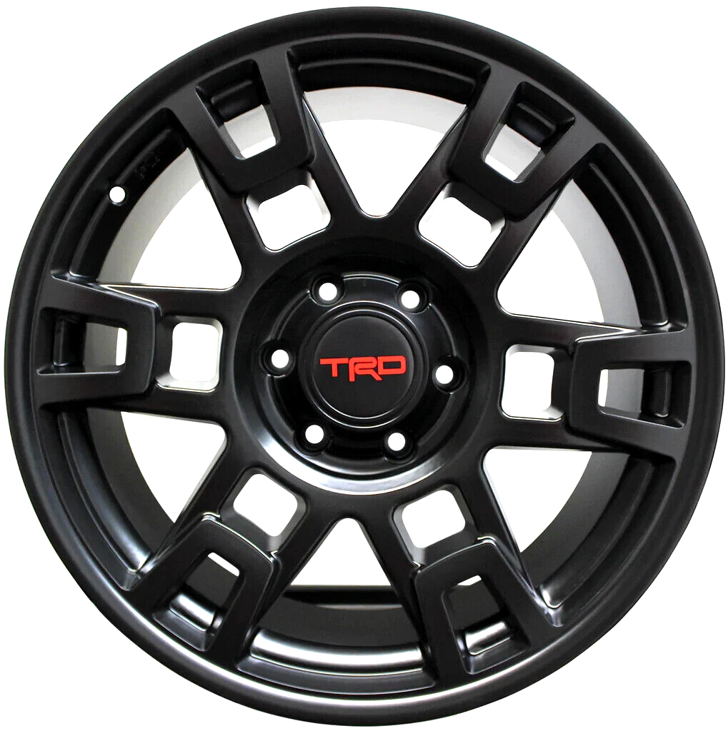 Toyota TRD Style Wheel 17x7.5" Auto Rim 1pc Matte Black