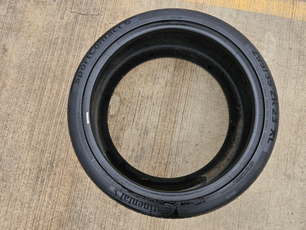 (1) 295/35/23 Continental Sport Contact 6 tire XL 108Y AO Audi RSQ8 Texas Truck Tire