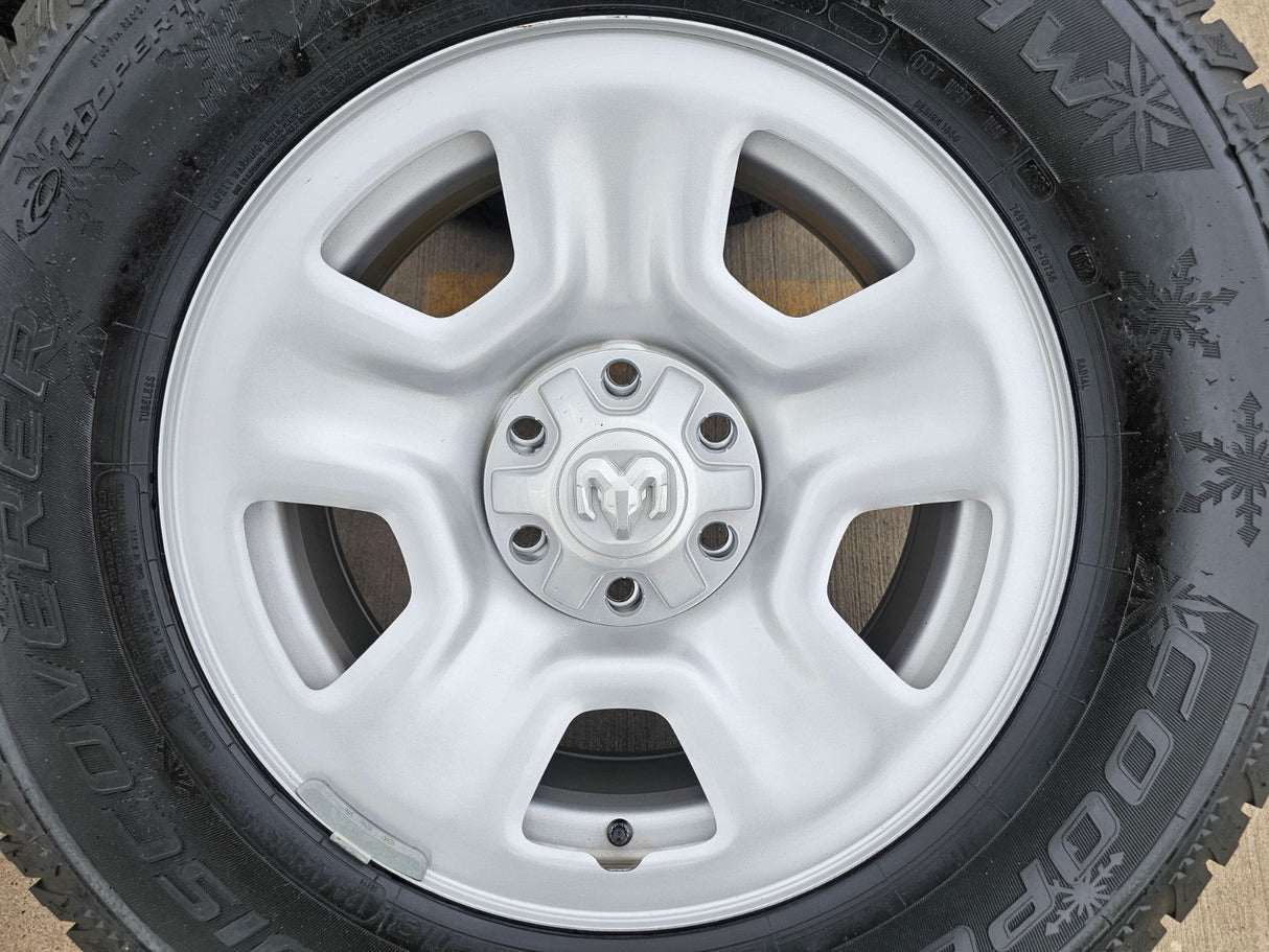18" Ram 1500 OEM 2667 stock wheels rims SNOW tires 2022 2023 2024 2025 2026 Texas Truck Tire