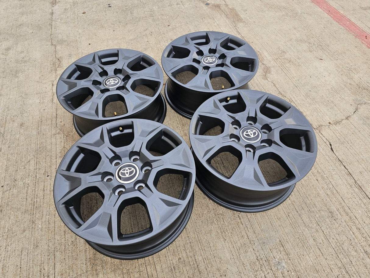 18" Toyota Land Cruiser Tundra Sequoia OEM wheels rims Lexus GX550 2024 2025 NEW Texas Truck Tire