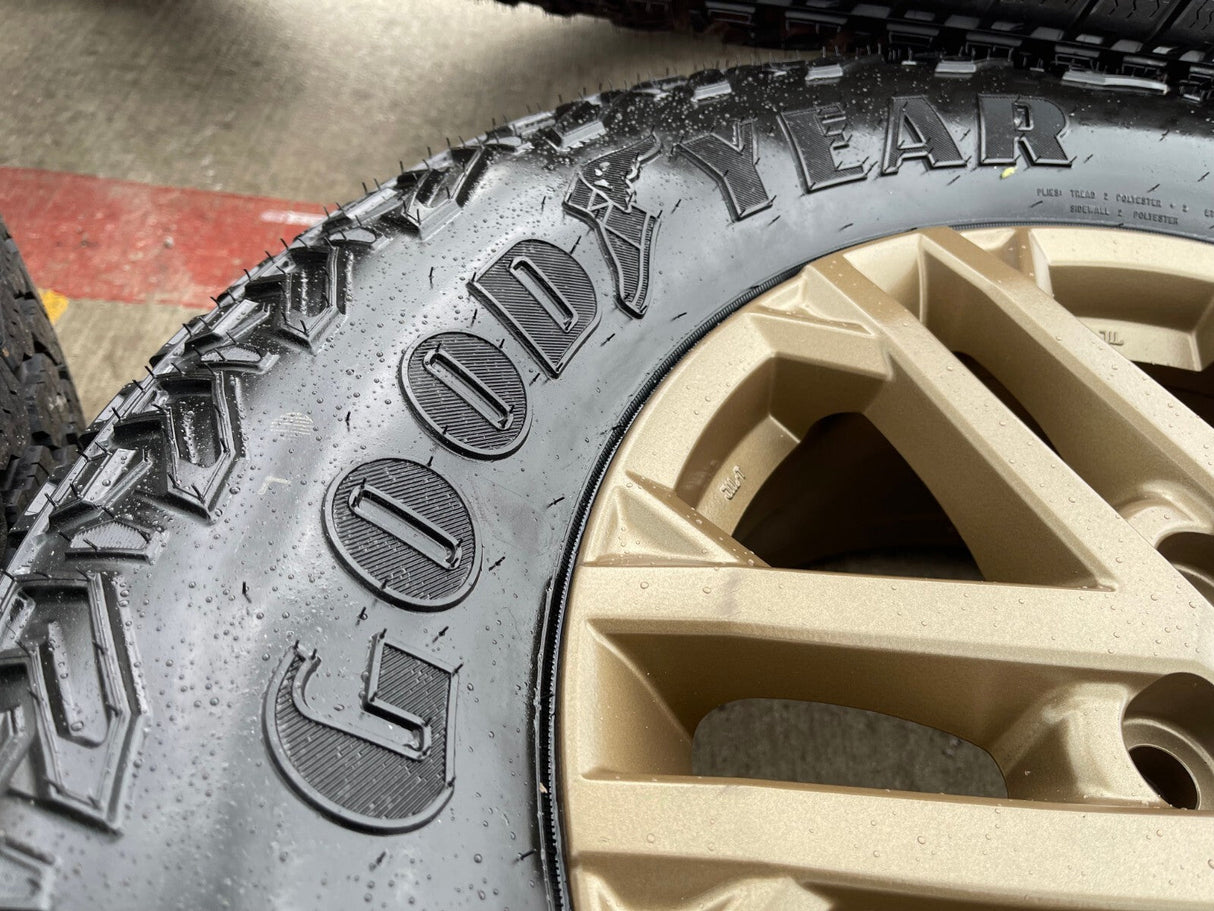 18" Toyota Tundra TRD OEM wheels rims 75281 Sequoia LX600 BRONZE 2025 2026 NEW Texas Truck Tire