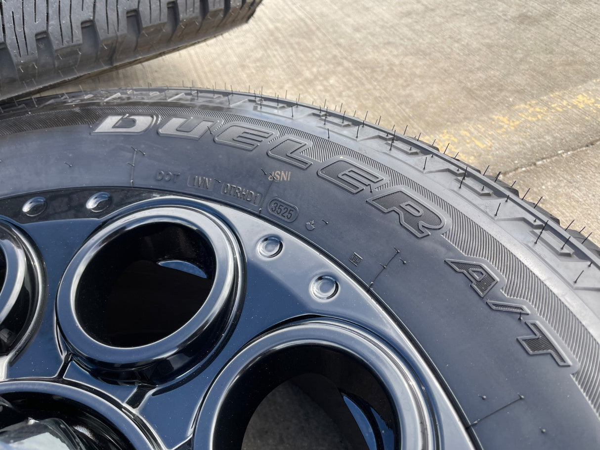 20" Ford F-250 F-350 OEM black Lariat wheels rims 10299 10484 NEW Texas Truck Tire