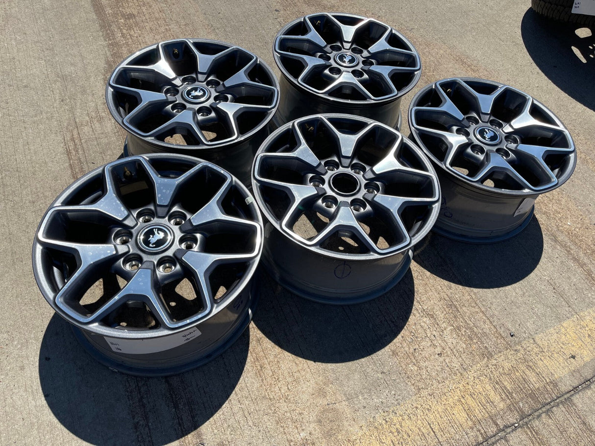 (4) 17" Ford Bronco wheels rims Ranger 95229 10387 2022 2023 2024 2025 NEW Texas Truck Tire