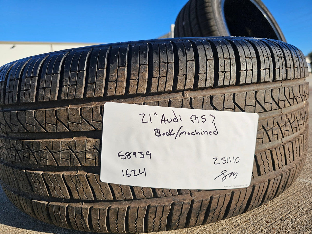 21" Audi SQ5 SQ7 SQ8 OEM wheels rims 58939 Q7 Q8 Q5 RS S PIRELLI Texas Truck Tire