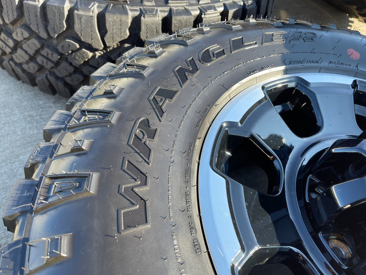 18" Ford F-250 F-350 OEM TREMOR rims wheels 10482 DURATRAC R/T 35" 2025 2026 NEW Texas Truck Tire