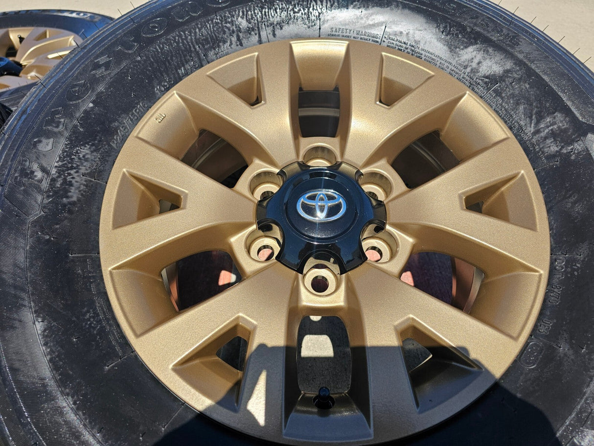 16" Toyota Tacoma TRD bronze wheels rims 75190 4Runner FJ Cruiser NEW Texas Truck Tire