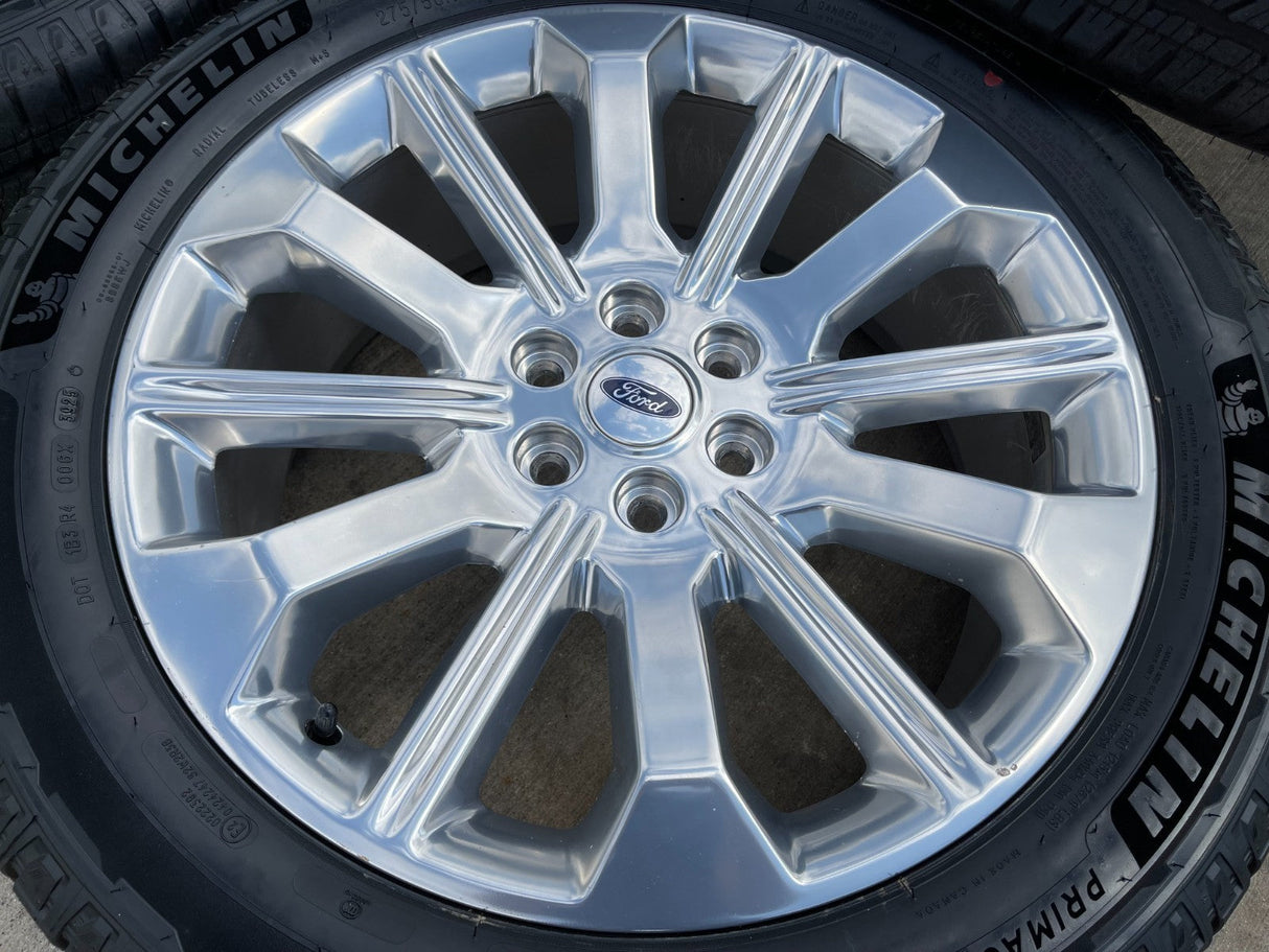 22" Ford F-150 King Ranch LIMITED OEM rims wheels 10349 Expedition NEW MICHELIN Texas Truck Tire