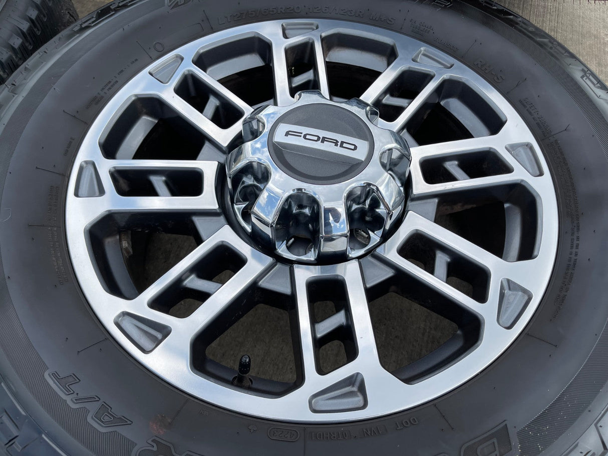 20" Ford F-250 F-350 OEM 10302 10483 LIMITED wheels rims 2024 2025 2026 Texas Truck Tire