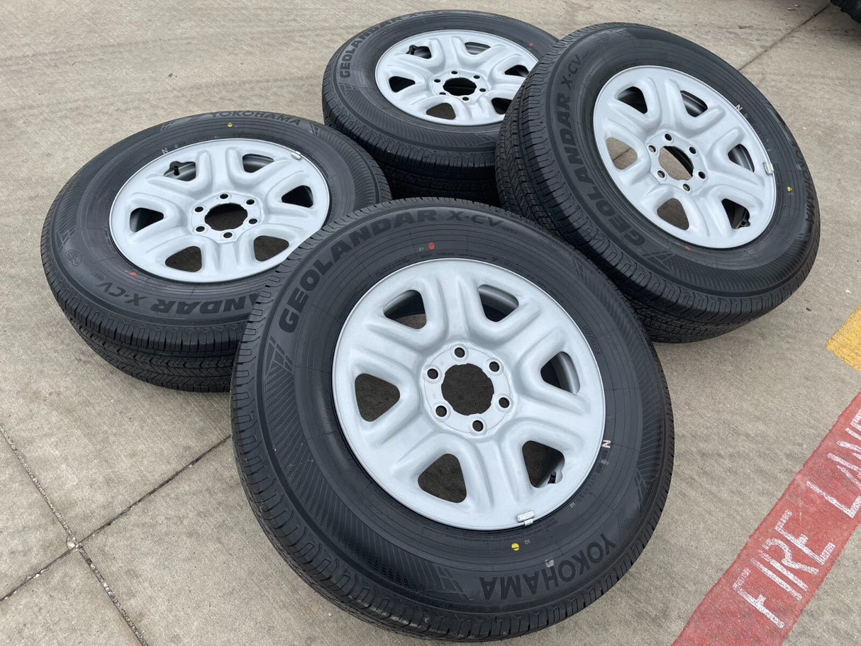 18" Toyota Tundra TSS TRD OEM wheels rims Sequoia LX600 99083 2023 2024 2025 NEW Texas Truck Tire