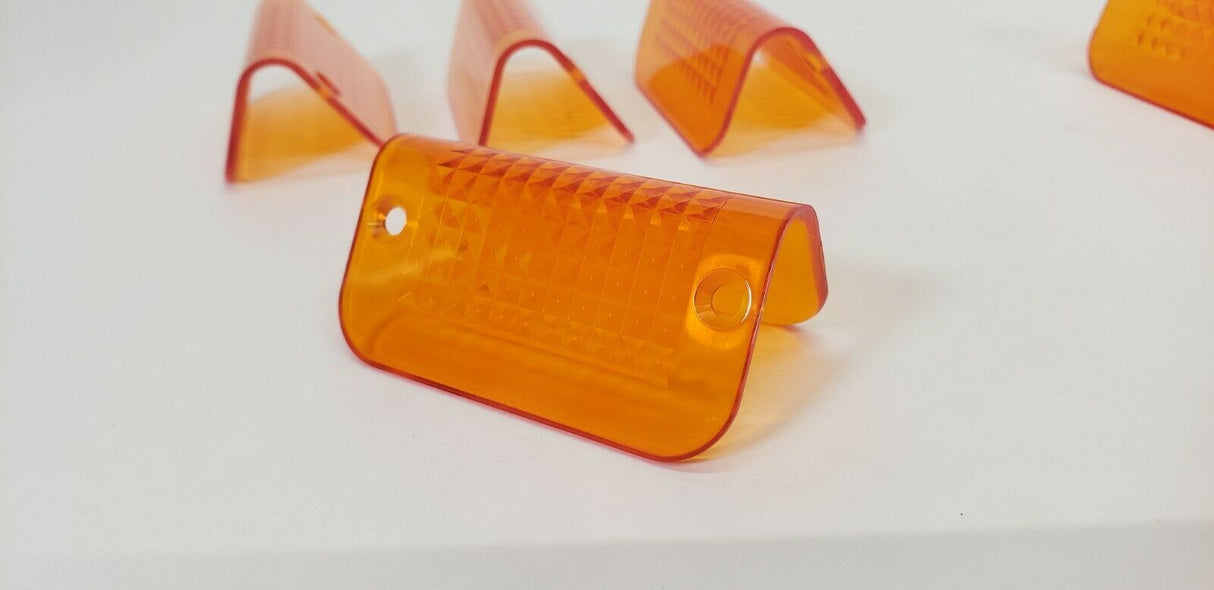 Complete Performance Lund Moon Sun Cab Visor Replacement Light Lenses - Amber Complete Performance