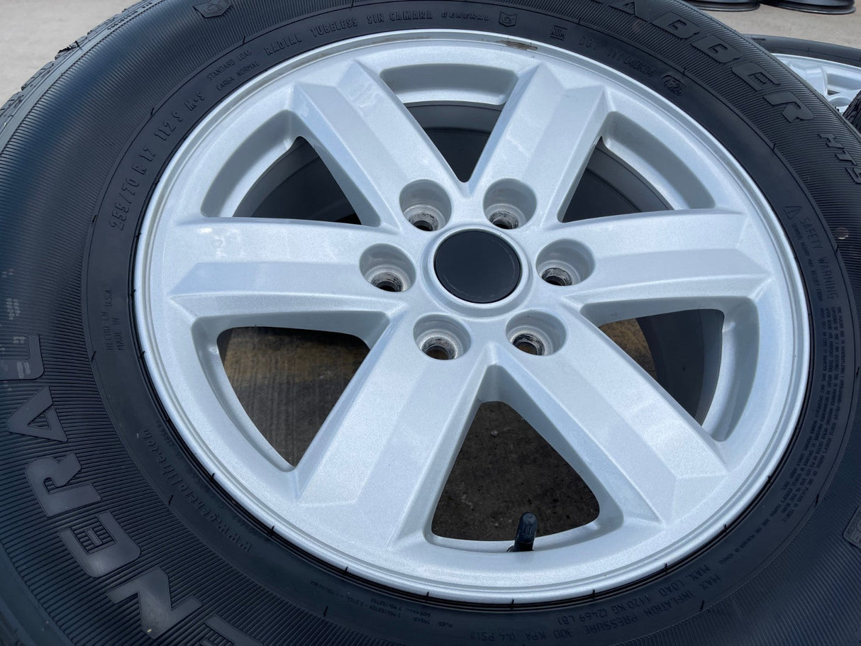 17" Ford F-150 Expedition OEM rims wheels 10339 tires GENERAL Texas Truck Tire