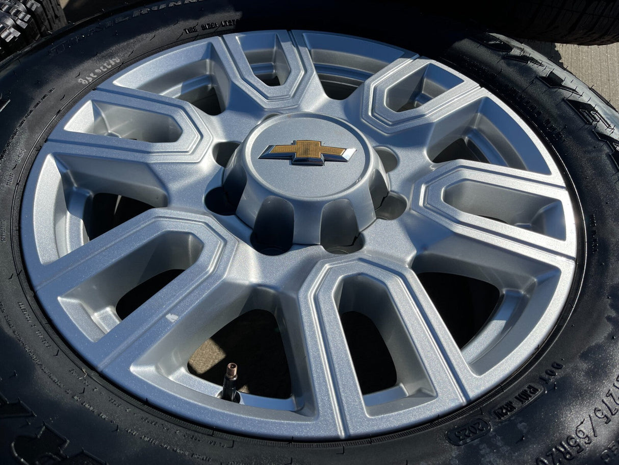 20" GMC Sierra AT4 2500 3500 OEM wheels rims 5950 Silverado 2023 2024 2025 NEW Texas Truck Tire