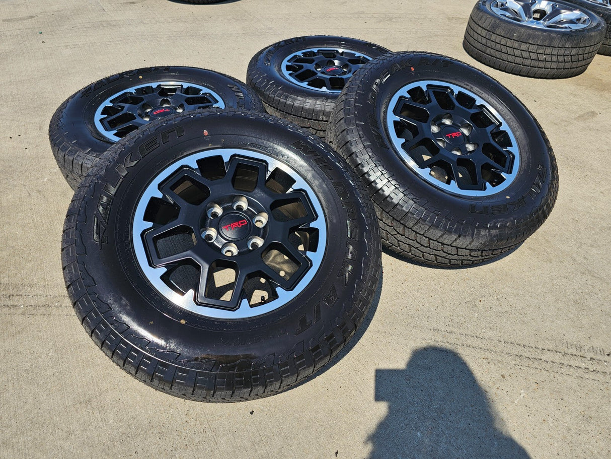 18" Toyota Tacoma 4Runner TRD OEM 94199 wheels rims 2024 2025 2026 NEW Texas Truck Tire