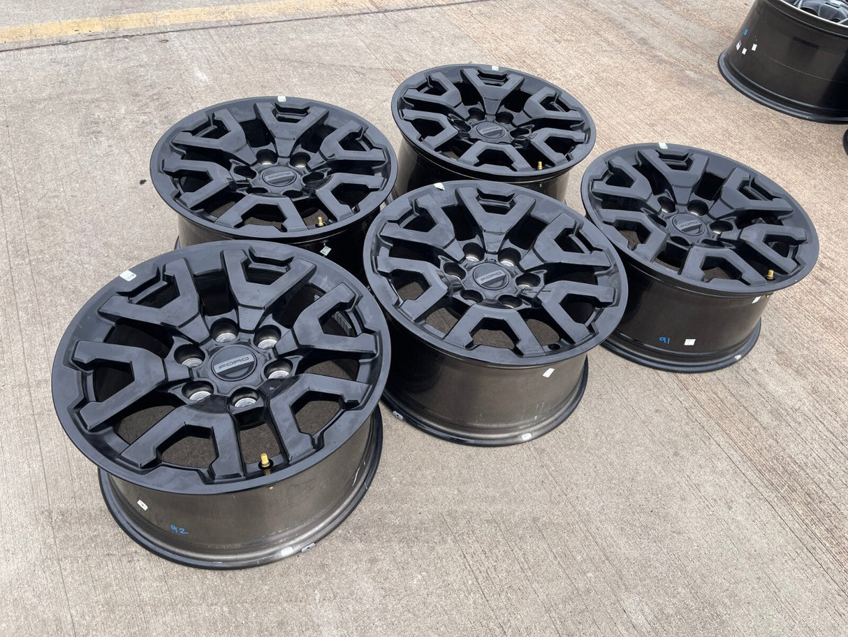 (5) 17" Ford F-150 Raptor OEM 10461 rims wheels 2022 2023 2024 2025 2026 NEW Texas Truck Tire