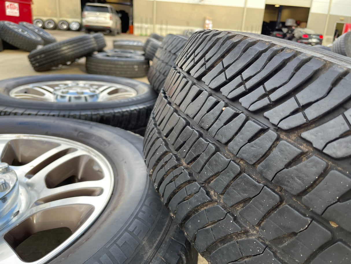 20" Ford F-250 F-350 OEM 3951 3845 KING RANCH rims wheels tires MICHELIN LTX A/T Texas Truck Tire