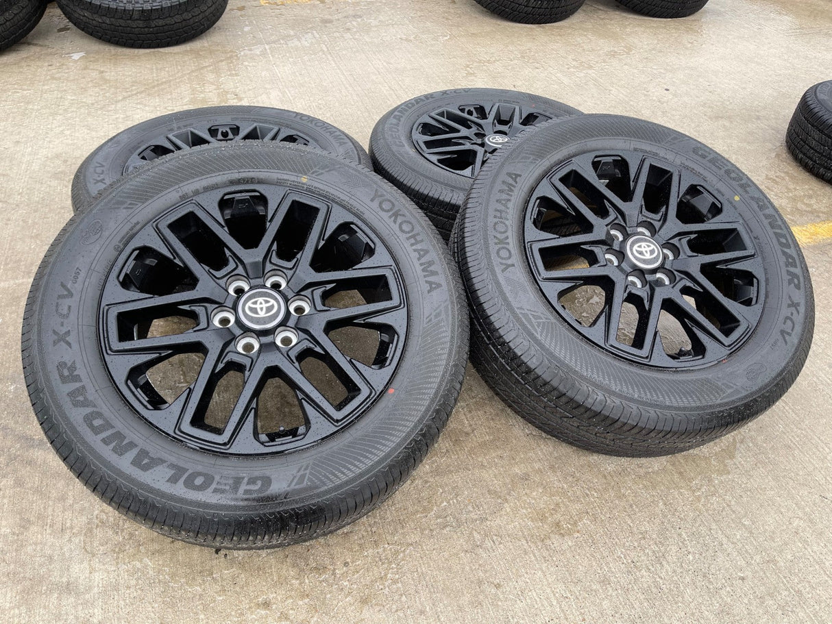 20" Toyota Tundra TRD OEM wheels rims TSS 75276 95295 Sequoia 2024 2025 2026 NEW Texas Truck Tire