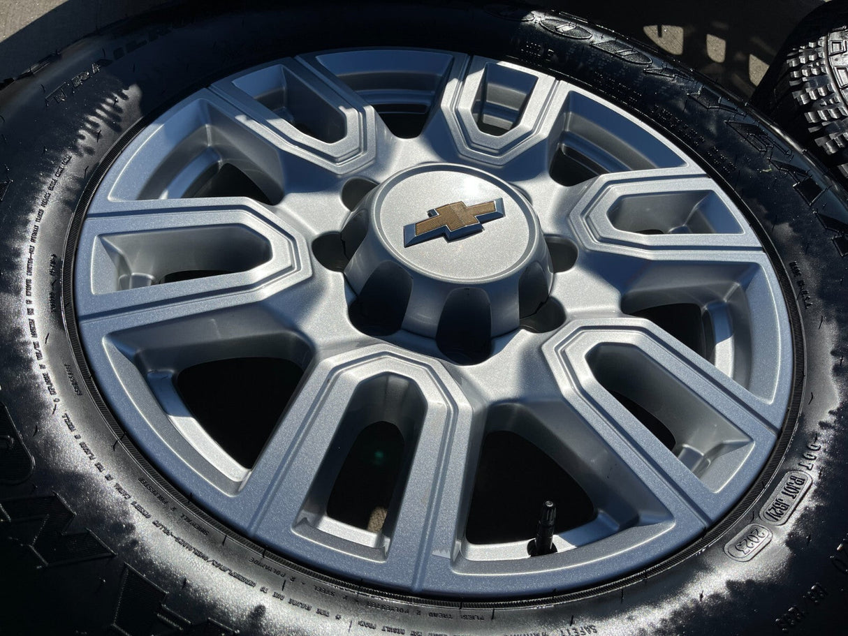 20" GMC Sierra AT4 2500 3500 OEM wheels rims 5950 Silverado 2023 2024 2025 NEW Texas Truck Tire