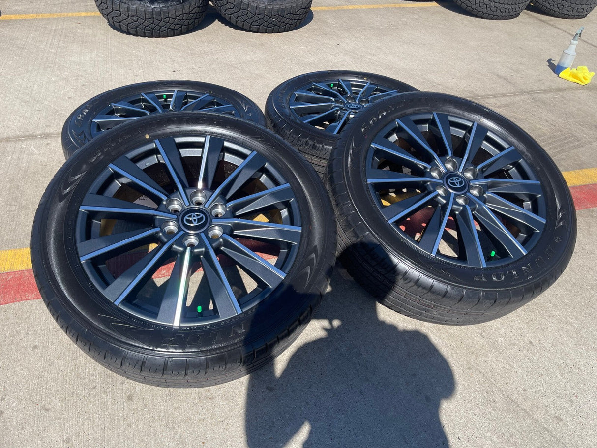 22" Toyota Tundra Sequoia OEM wheels rims 78519 Land Cruiser GX550 2025 2026 NEW Texas Truck Tire