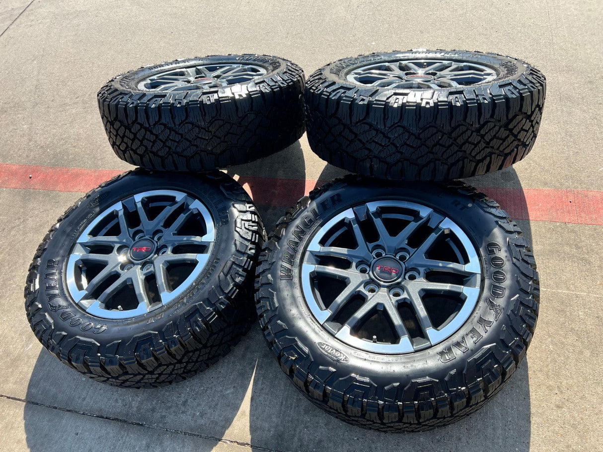 18" Toyota Tacoma 4Runner TRD OEM 10641 wheels rims 2026 NEW DURATRAC A/T Texas Truck Tire