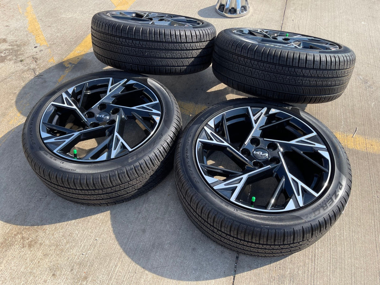 18" Kia K4 K5 OEM 95936 wheels rims Sonata Stinger Forte Optima 2025 2026 NEW Texas Truck Tire