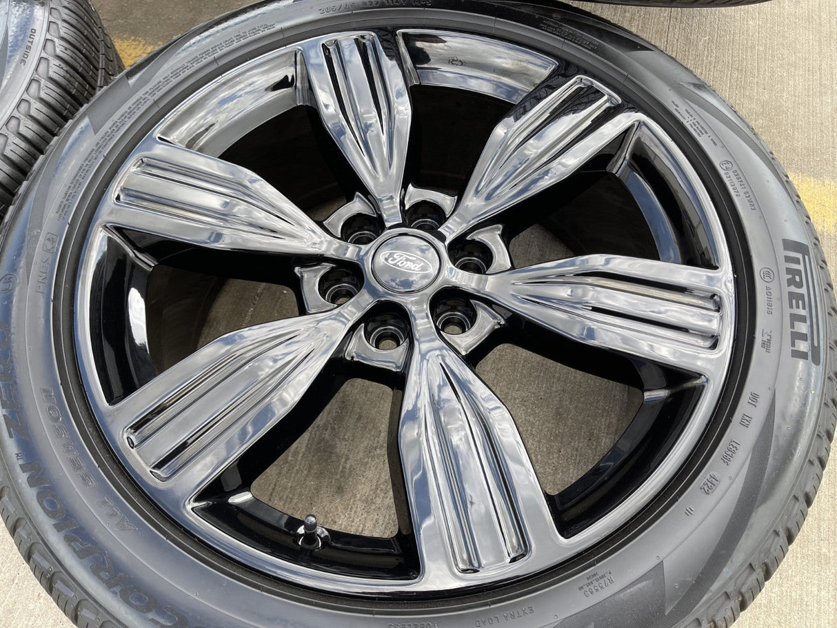 22" Ford F-150 LIMITED OEM rims wheels 10442 Expedition 2023 2024 2025 2026 NEW Texas Truck Tire