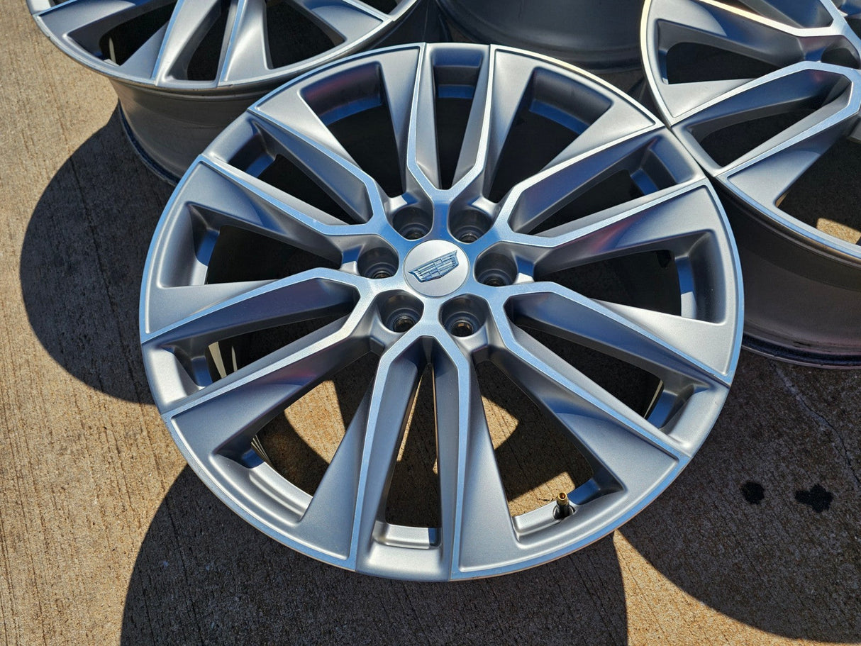 21" Cadillac XT6 XT5 SRX OEM 4851 wheels rims 2023 2024 2025 2026 Texas Truck Tire