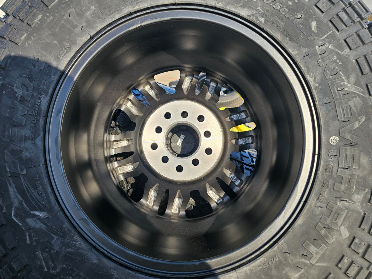 17" 17x9 Fuel Sledge D595 Jeep Wrangler wheels rims 5x114.3 5x4.5 5x5 5x127 Texas Truck Tire
