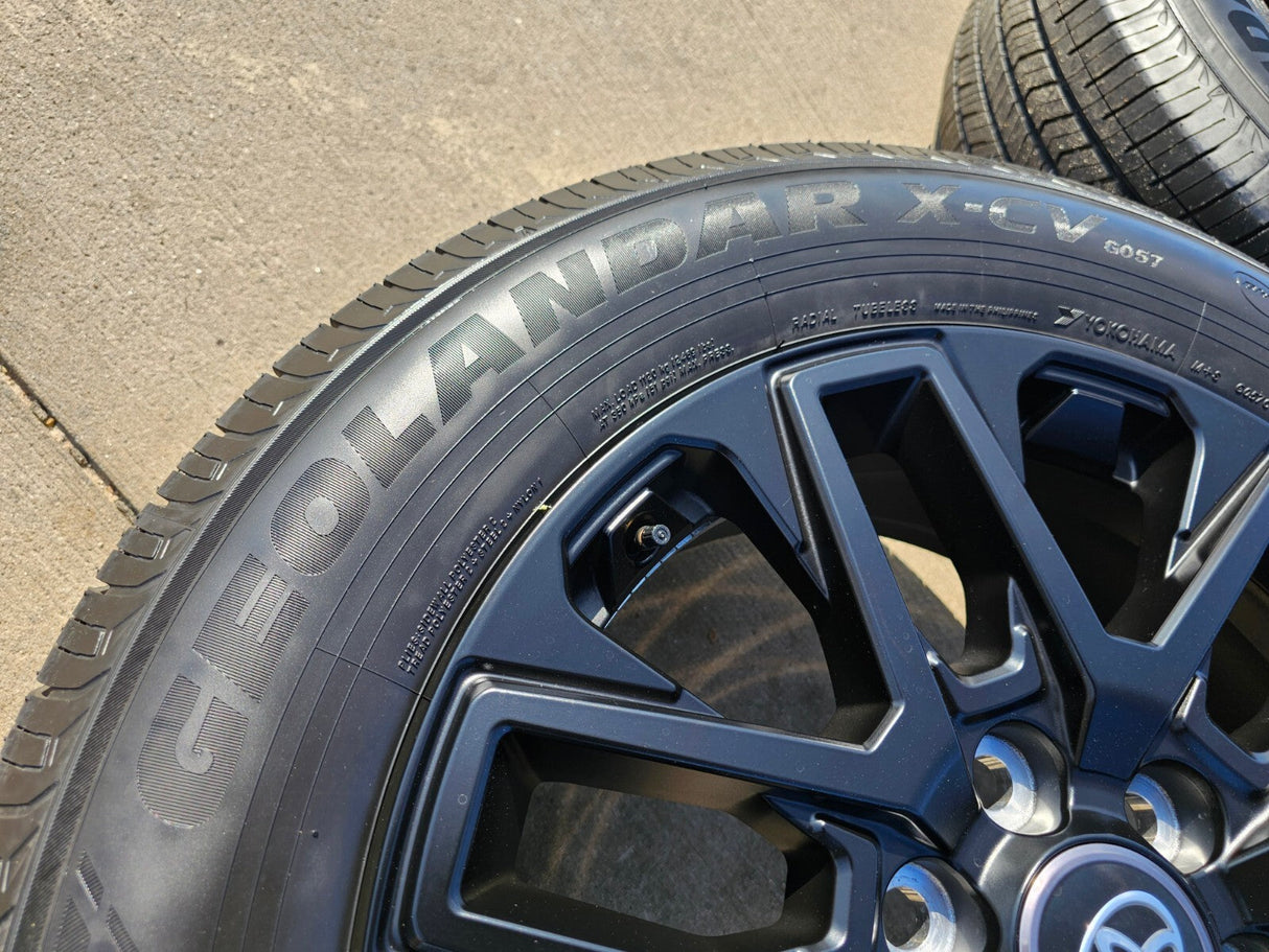 20" Toyota Tundra TRD OEM wheels rims TSS 75276 95295 Sequoia 2024 2025 2026 NEW Texas Truck Tire