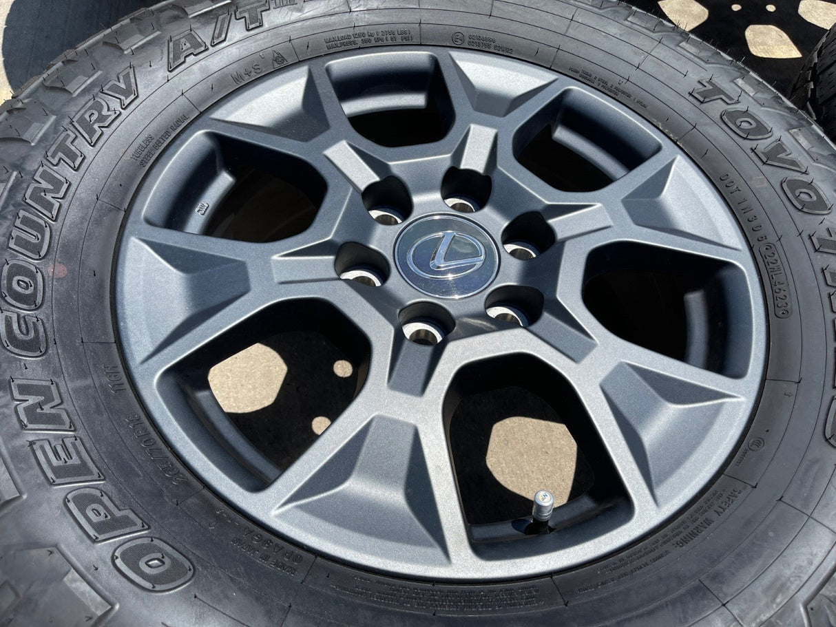 18" Lexus GX550 OEM 10544 wheels rims Land Cruiser Tundra Sequoia 2024 2025 Texas Truck Tire