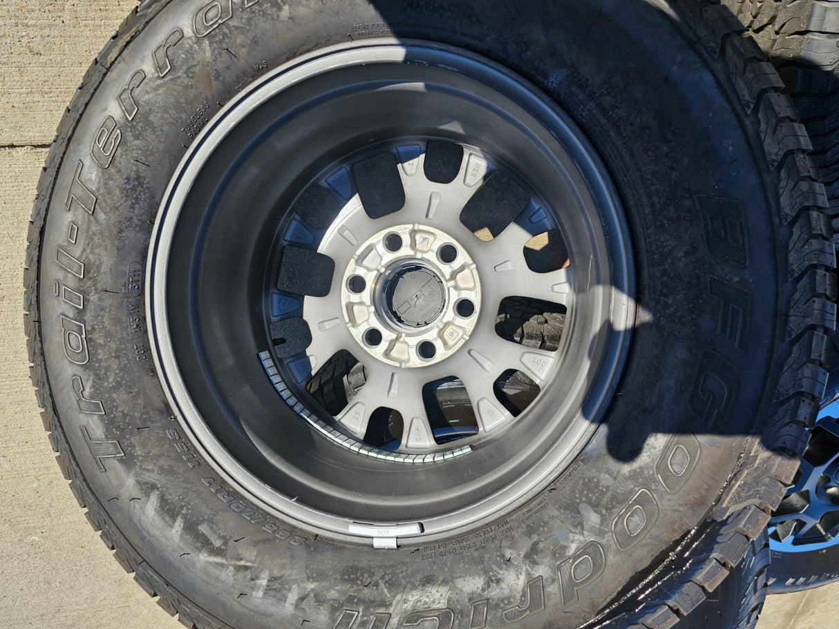 17" Toyota Tacoma 4Runner TRD OEM 10638 wheels rims 2024 2025 2026 BFG NEW Texas Truck Tire