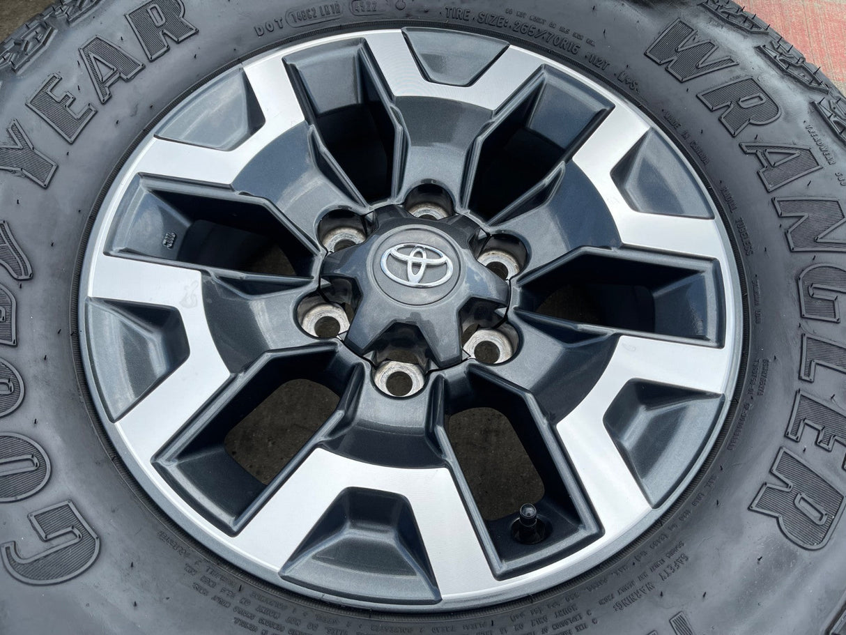 16" Toyota Tacoma TRD wheels rims 75189 OEM 4Runner FJ GOODYEAR Texas Truck Tire