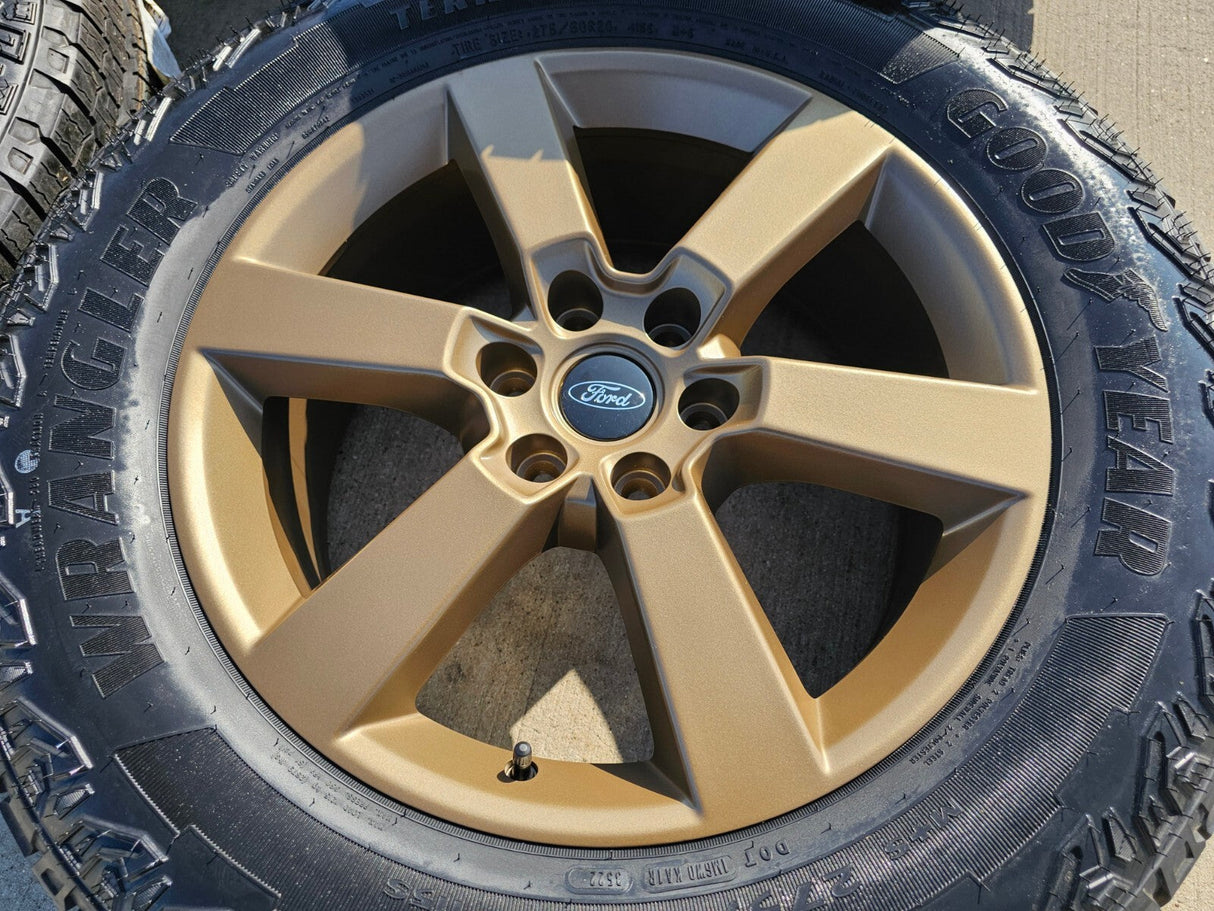 20" Ford F-150 Expedition OEM rims wheels BRONZE 10005 tires NEW Texas Truck Tire
