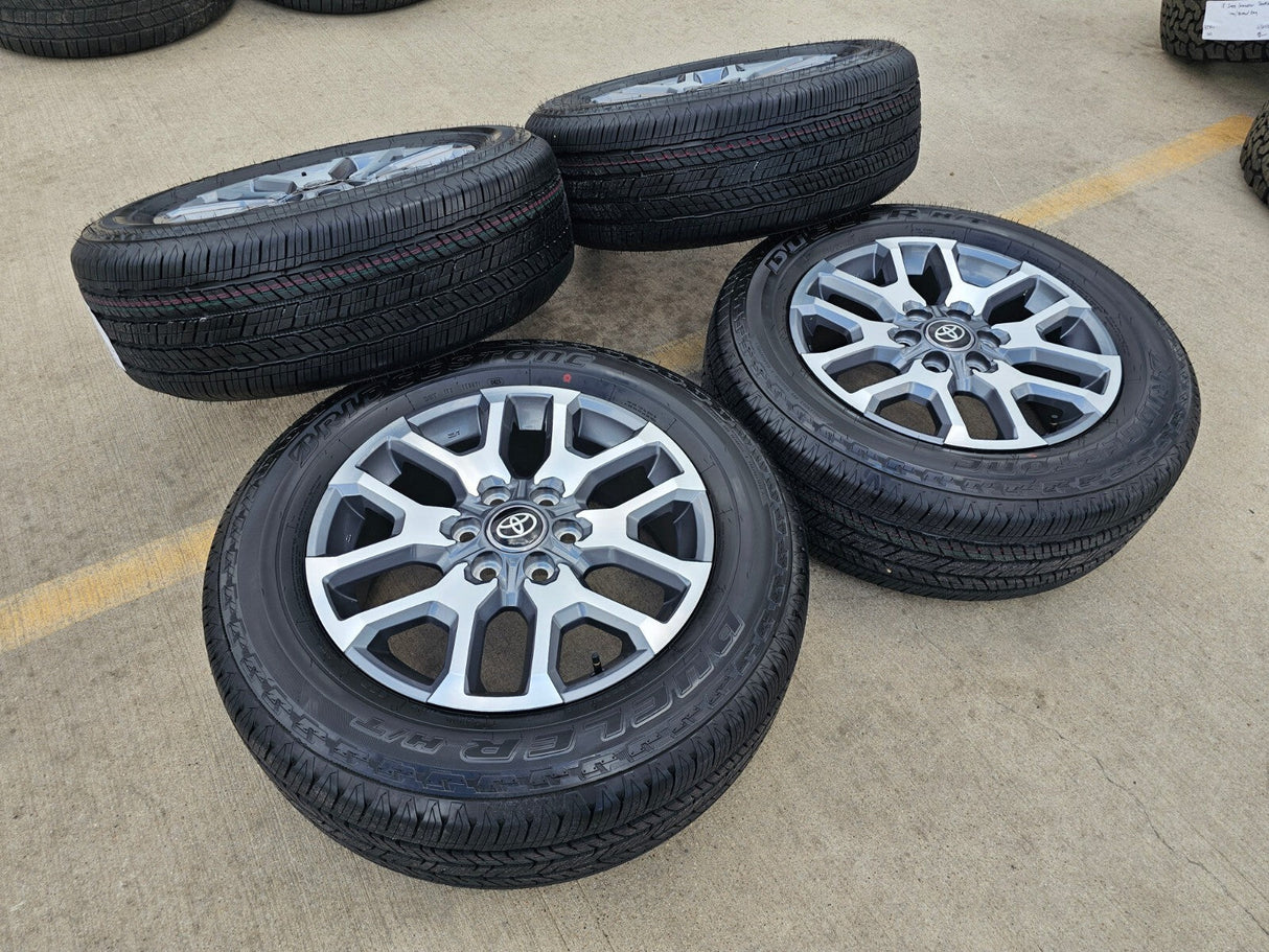 20" Toyota Tundra TSS TRD OEM wheels rims 75277 95359 Sequoia 2024 2025 2026 NEW Texas Truck Tire