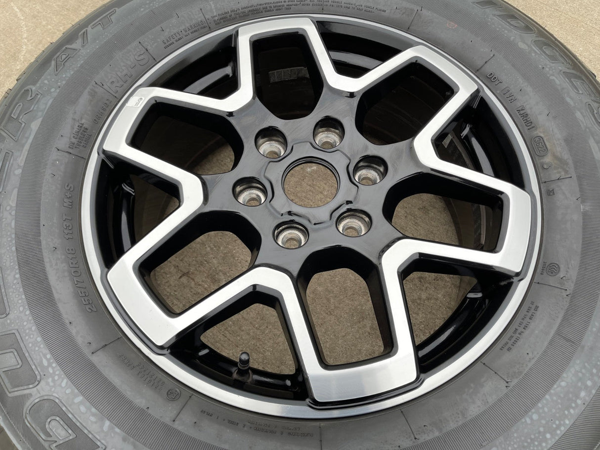 18" Ford Bronco wheel rim 95213 10389 Ranger spare 2022 2023 2024 2025 2026 Texas Truck Tire