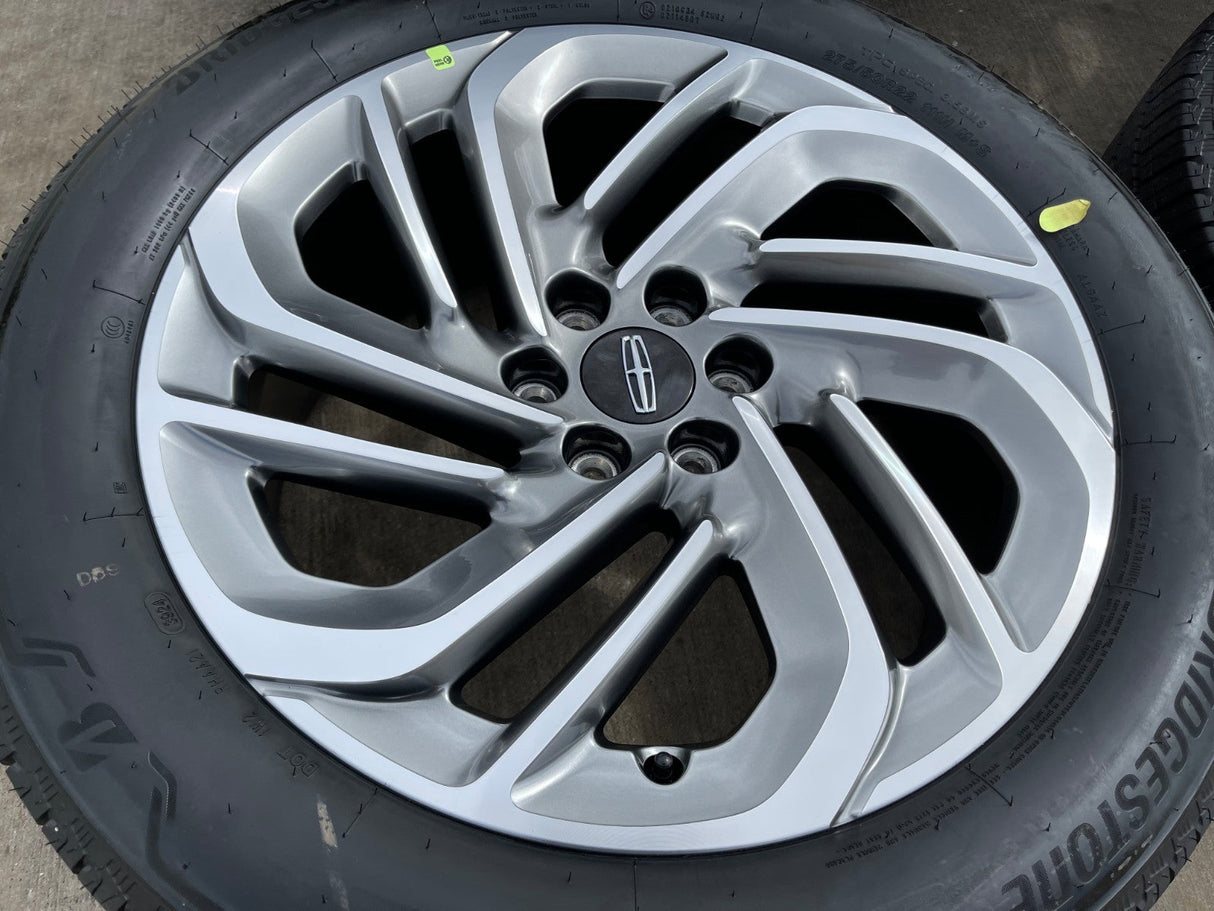 22" Lincoln Navigator OEM 94225 rims wheels BLACK LABEL BRIDGESTONE NEW Texas Truck Tire