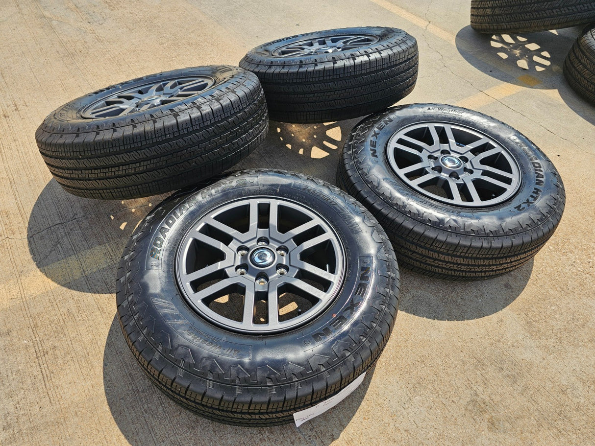 17" INEOS Grenadier OEM wheels rims tires 2023 2024 2025 2026 NEW Texas Truck Tire