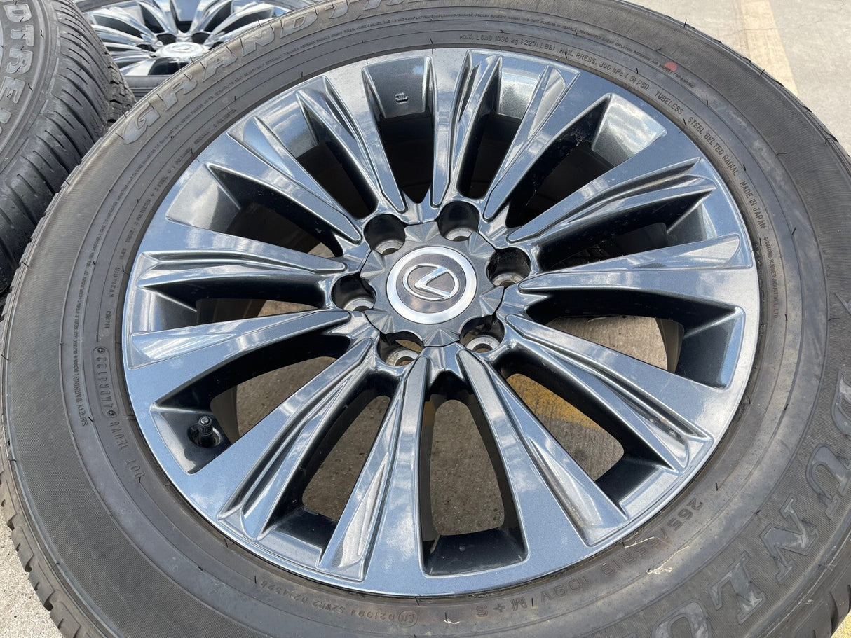 19" Lexus GX460 GX470 Tacoma 4Runner OEM 74388 wheels rims 2022 2023 2024 NEW Texas Truck Tire