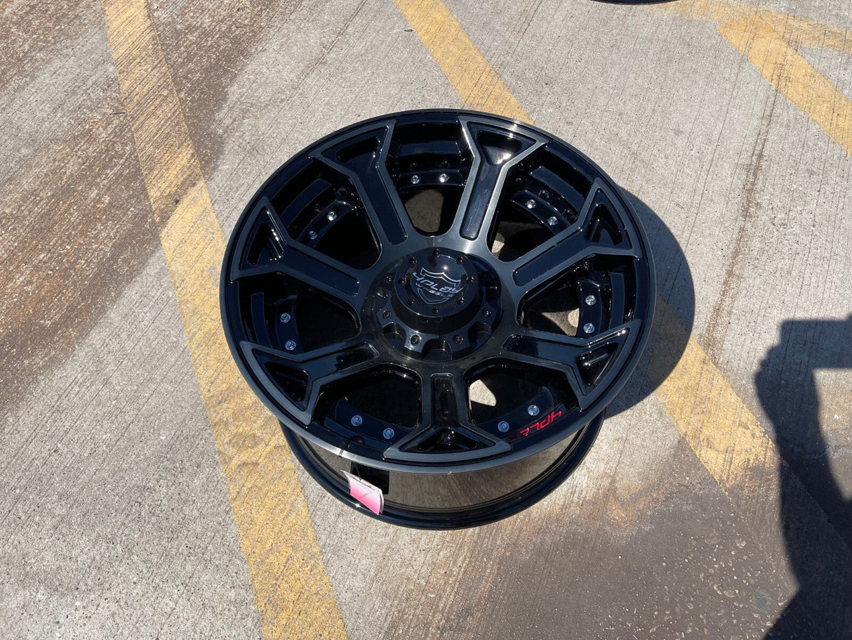 20x10 4Play 4P70 rim wheel -24 Chevy Ford Ram F-150 Silverado 6x139 6x135 Texas Truck Tire
