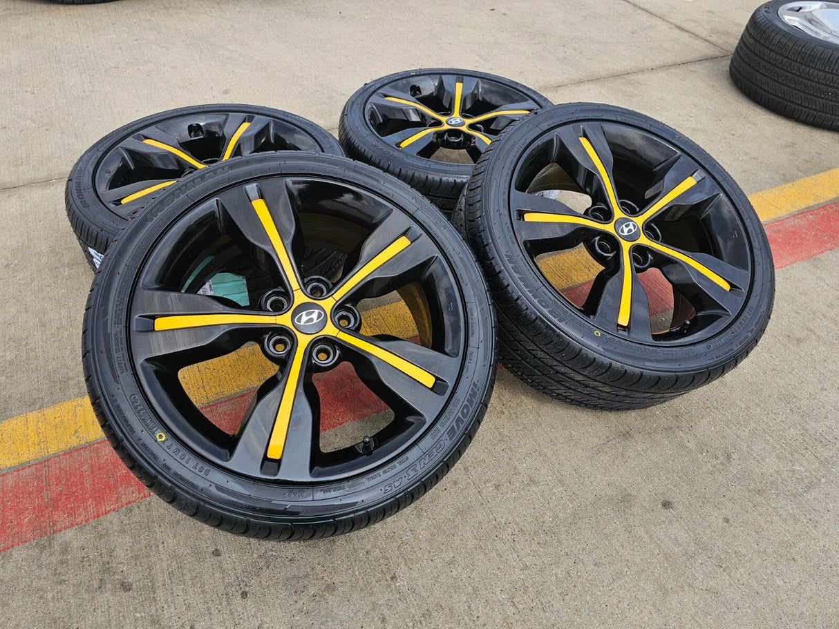 18" Hyundai Veloster K4 Sonata OEM wheel rims tires 70813 Tuscon Genesis NEW Texas Truck Tire