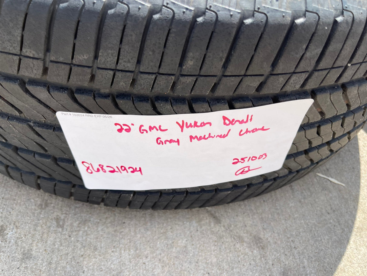 22" GMC Yukon Chevy Tahoe Escalade OEM 95486 wheels rims 2023 2024 2025 2026 Texas Truck Tire