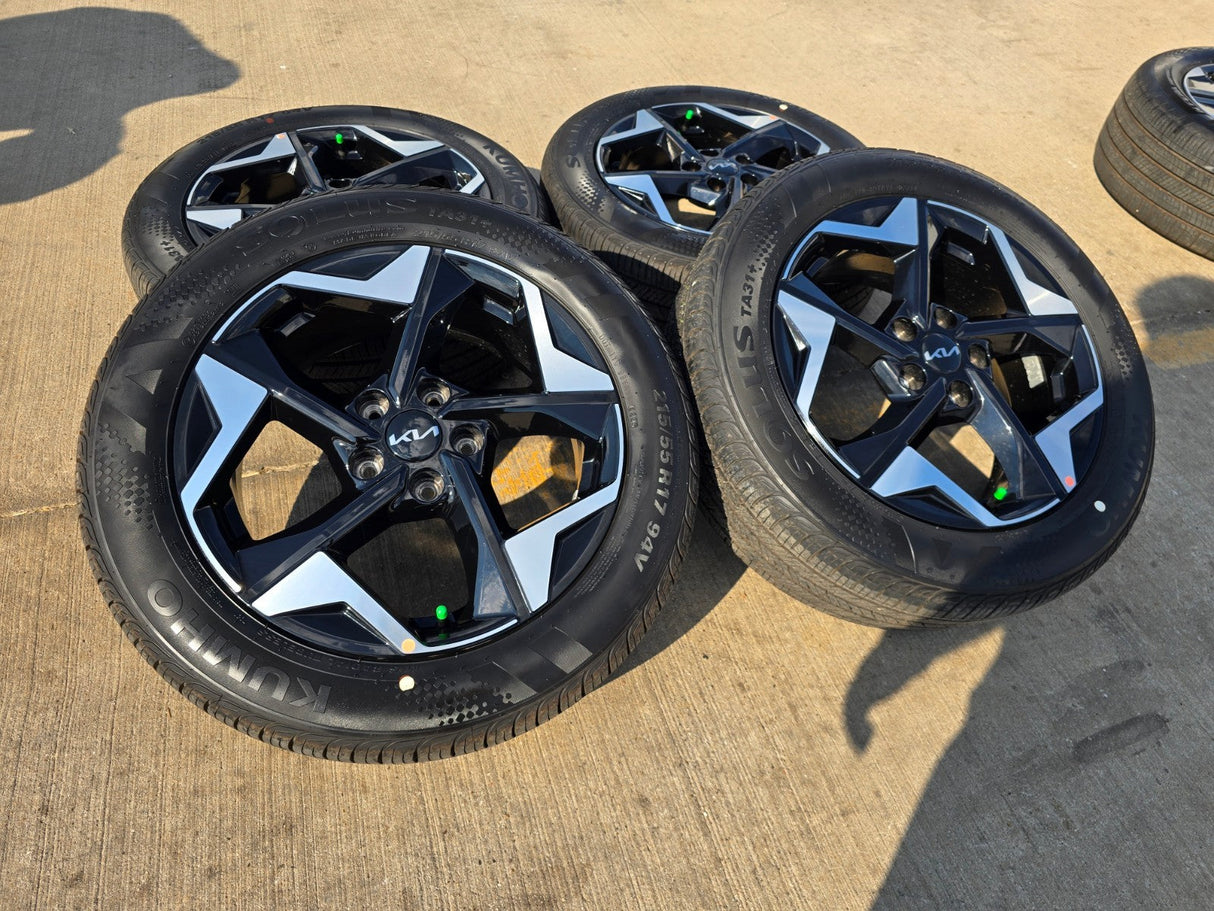 17" Kia Seltos K4 K5 Optima OEM wheels rims 71072 Sorento Sportage Carnival NEW Texas Truck Tire