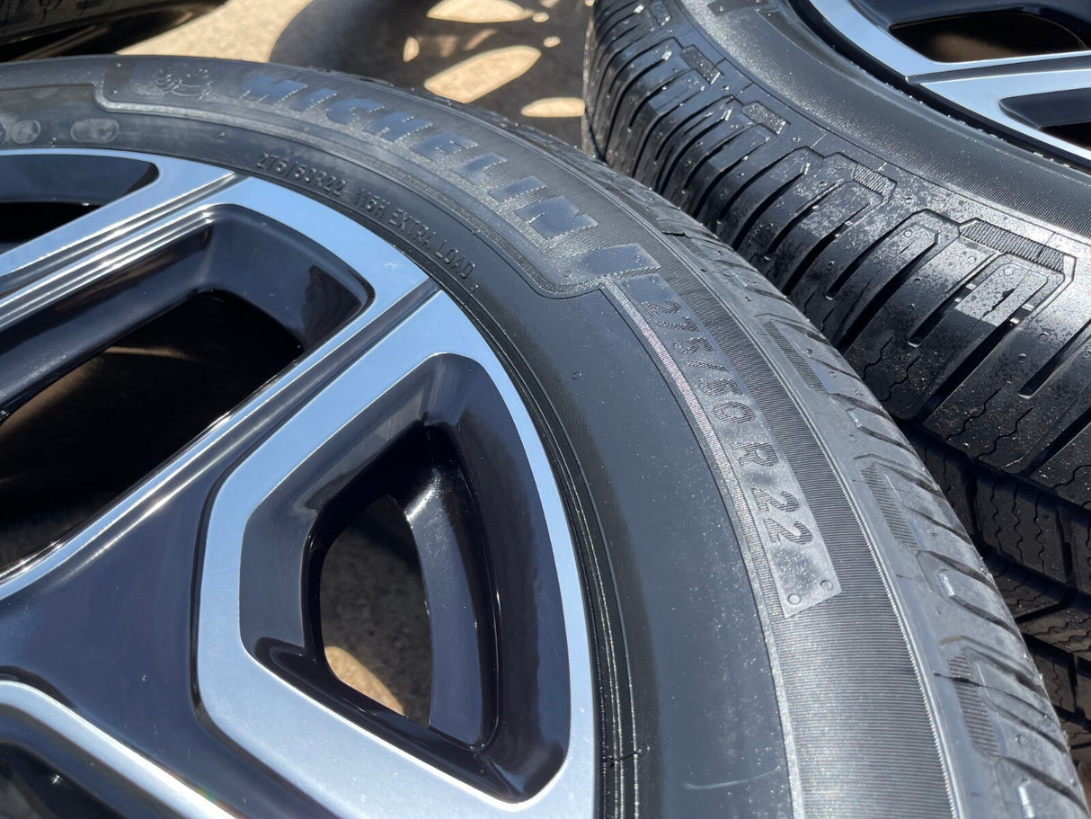 22" Rivian R1T R1S OEM wheels rims tires 2022 2023 2024 2025 2026 NEW MICHELIN Texas Truck Tire