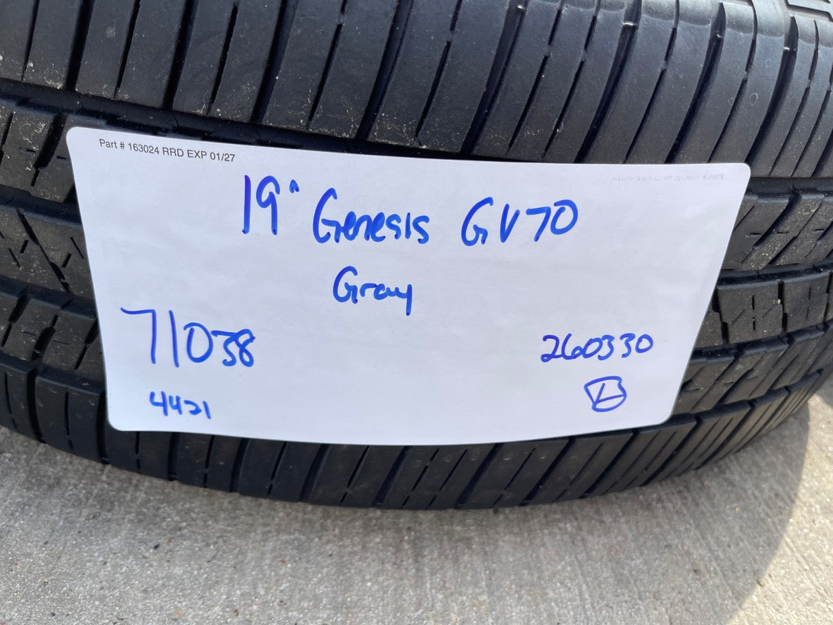19" Hyundai Genesis GV70 GV80 GV90 OEM 71038 wheels rims BRIDGESTONE Texas Truck Tire