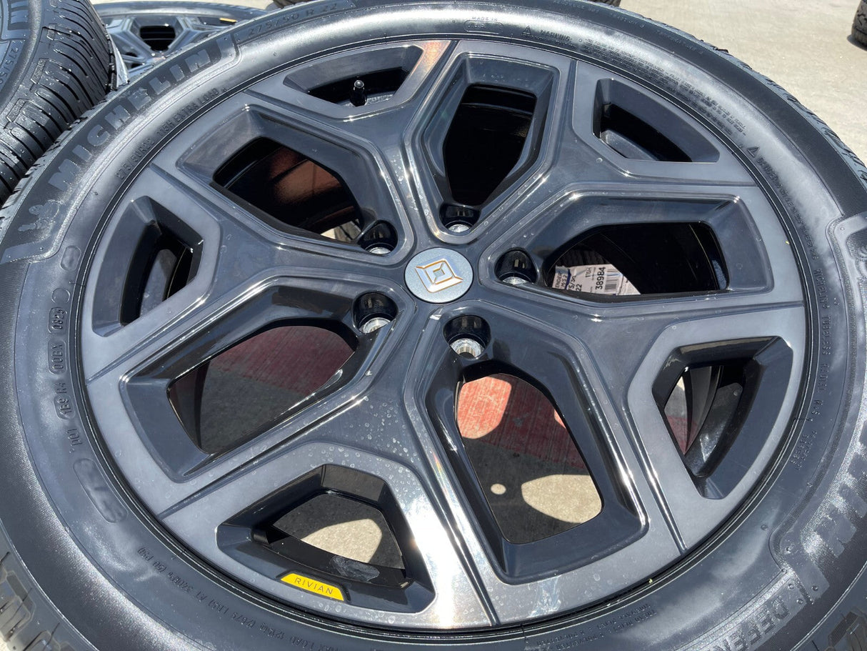 22" Rivian R1T R1S OEM wheels rims tires 2022 2023 2024 2025 2026 NEW MICHELIN Texas Truck Tire
